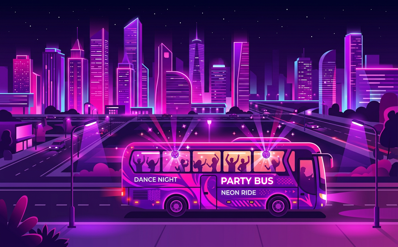 Nightlife illustration